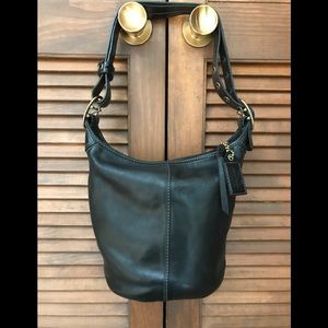 Coach Vintage Leather Duffle/Bucket Bag
